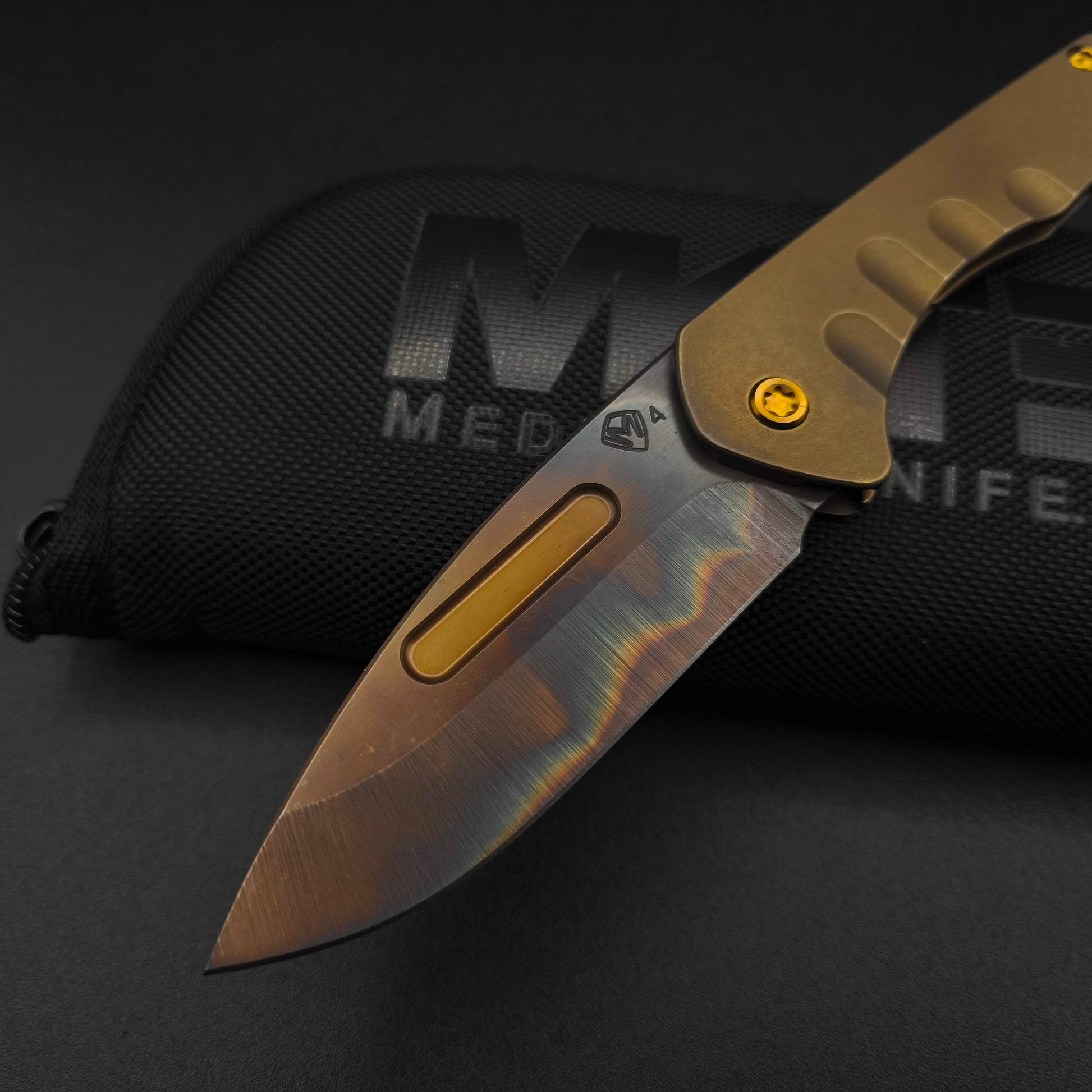 Medford Praetorian Slim Vulcan Blade, Old School Bronze 3