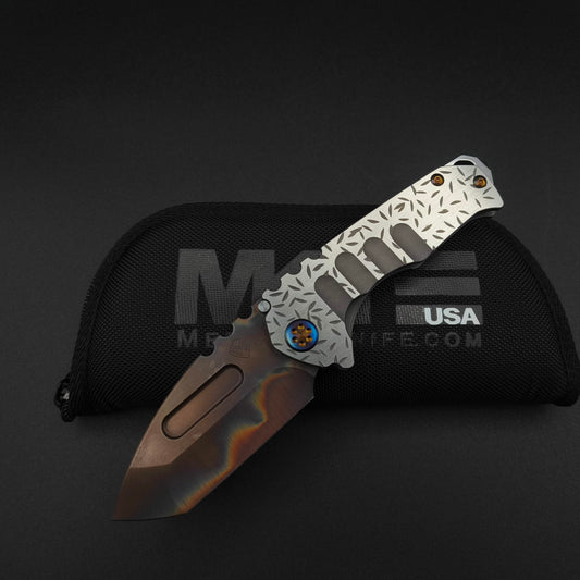Medford Praetorian Genesis T, Vulcan Tanto Blade, Silver Jasmine Fields 1