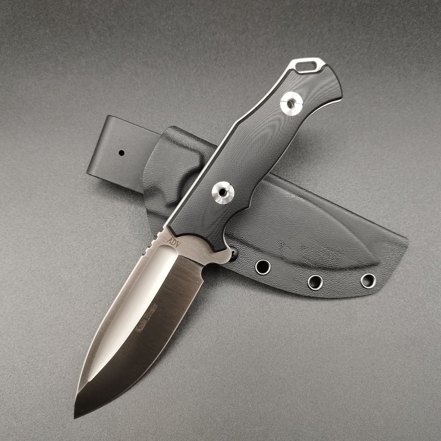 ADV Kudu Hunter G-10 M390 Steel No Choil