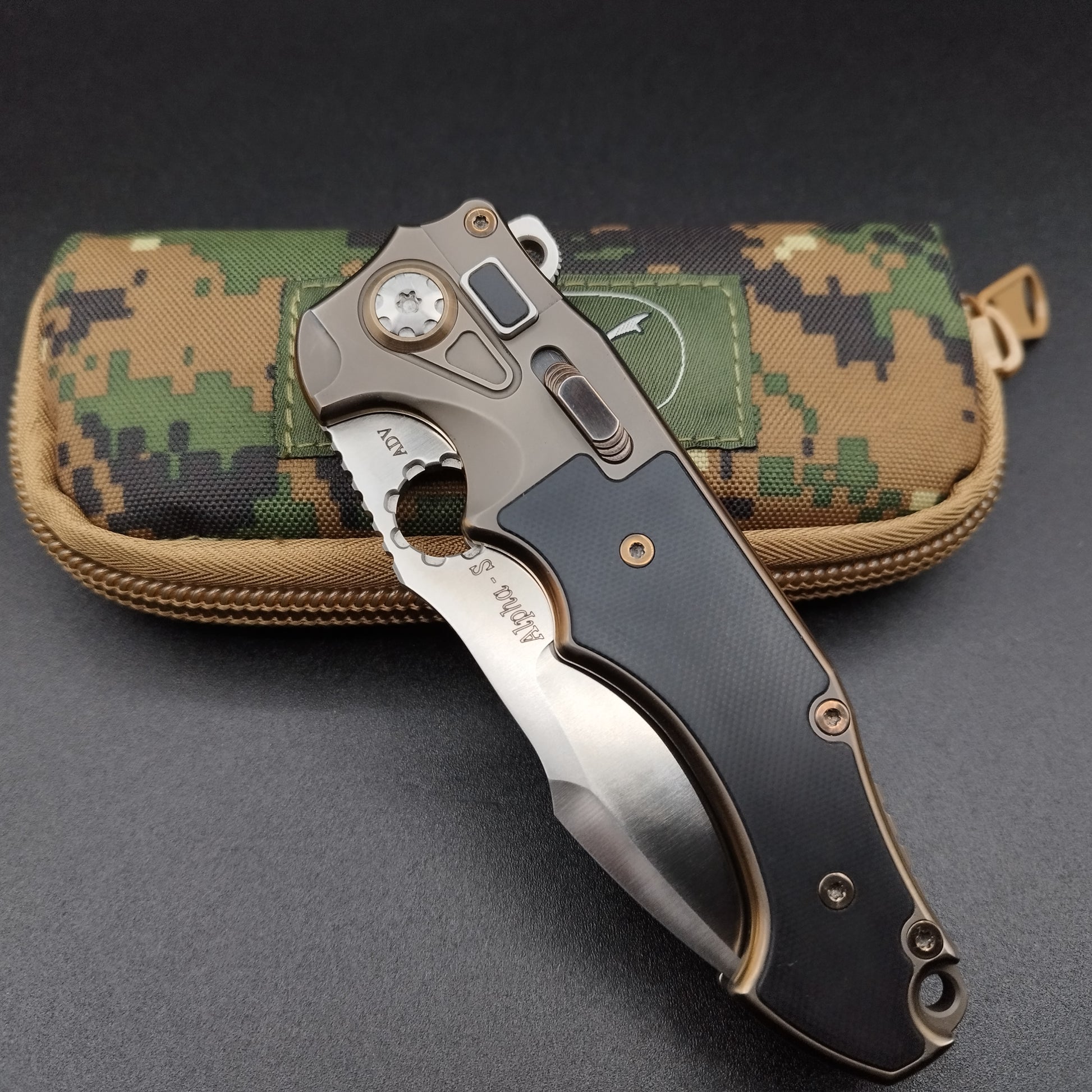 ADV tactical Alpha-S bronze black 5