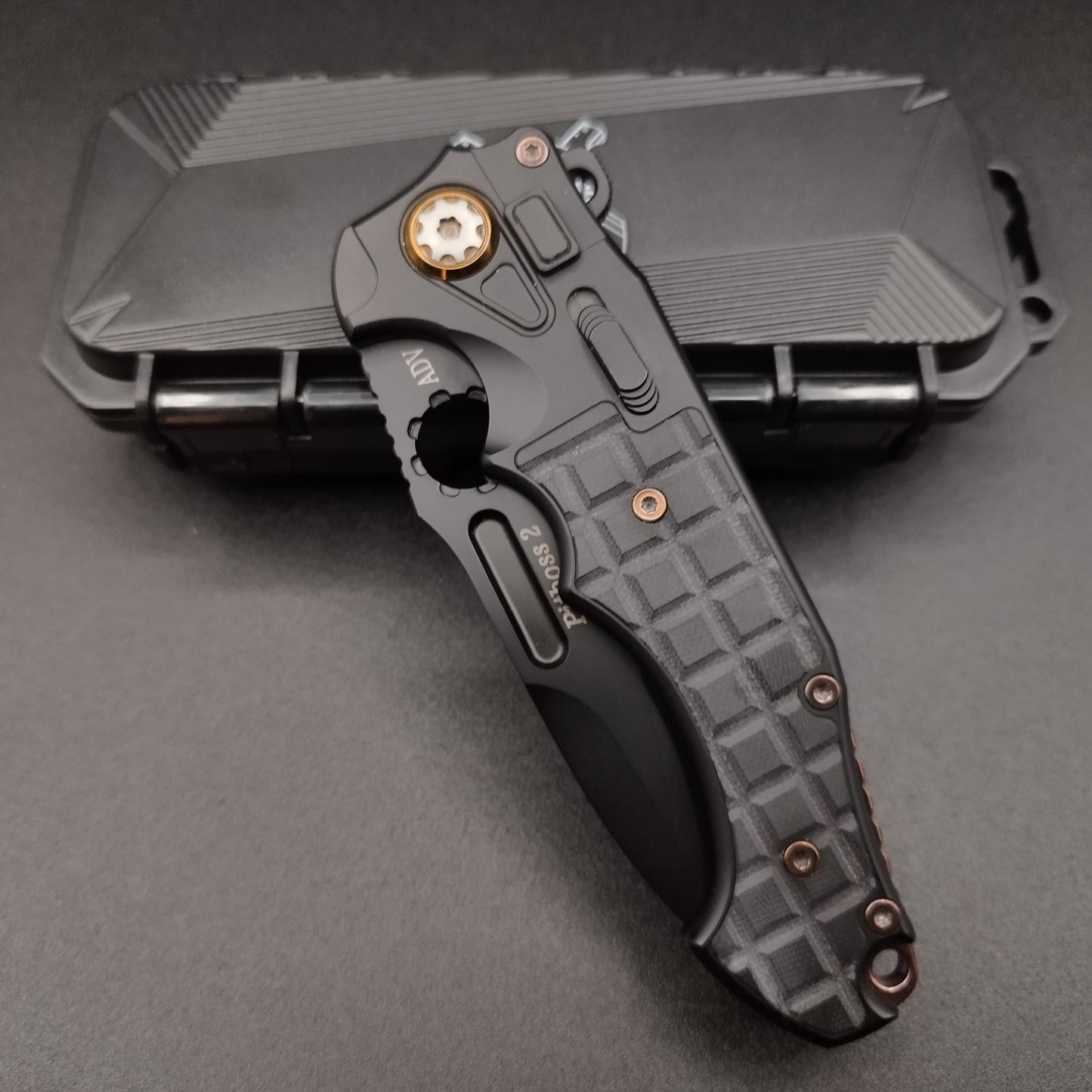 ADV Pitboss 2 Blackout Frag CPM S35VN