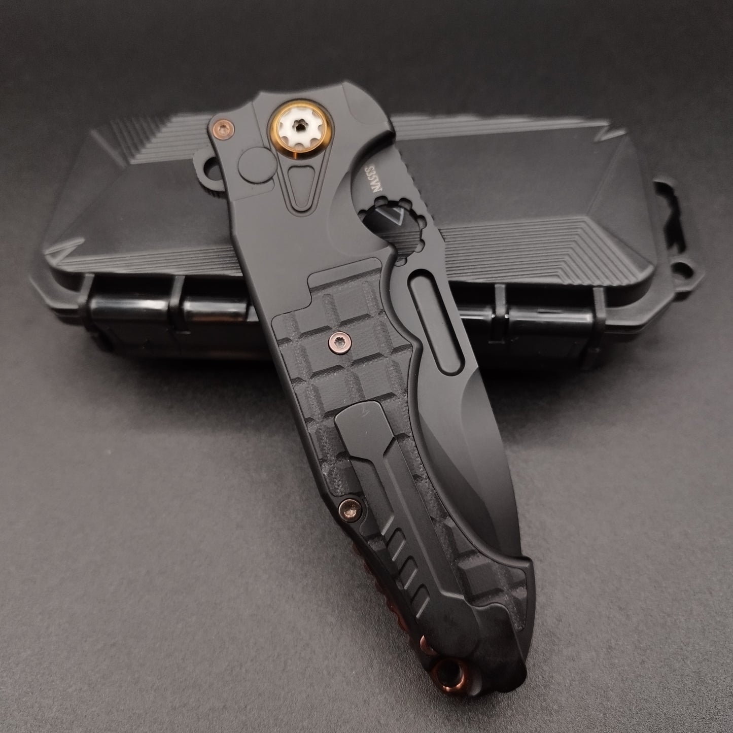 ADV Pitboss 2 Blackout Frag CPM S35VN