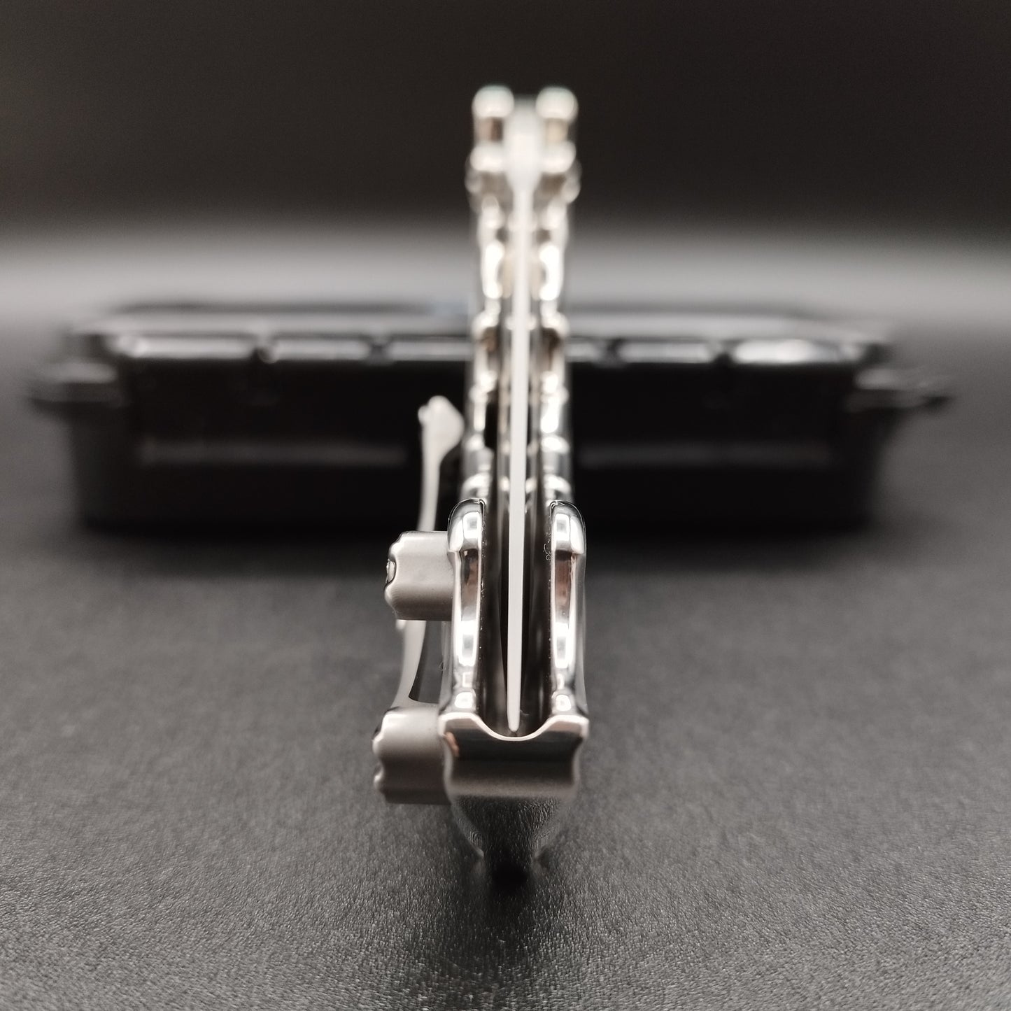 ADV Scavenger, Integral Titanium Handle, Blasted Combo, M390