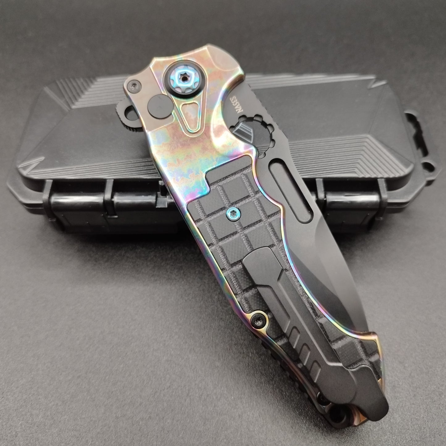 ADV Pitboss 2 Acid Rain Black G10 Frag CPM S35VN