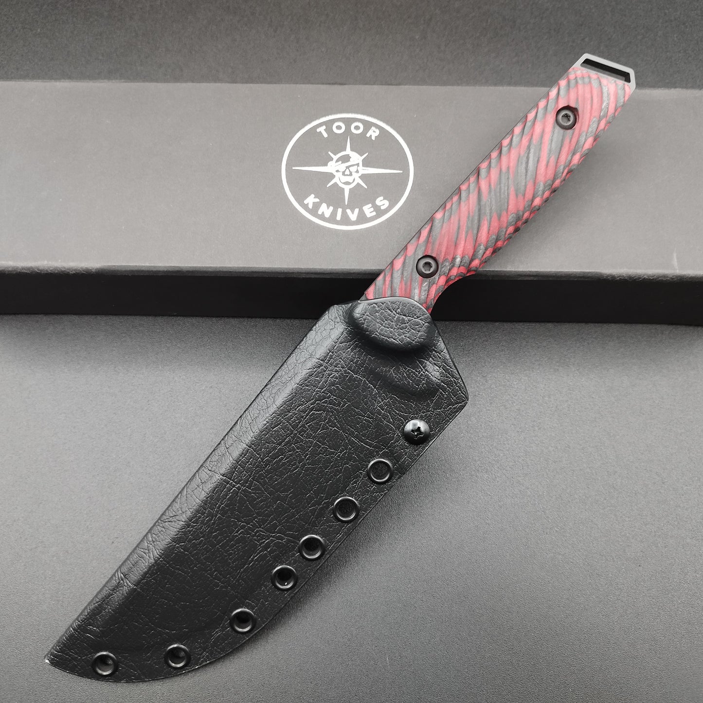 Toor Knives Field 1.0 Blood Red *LIMITED EDITION*