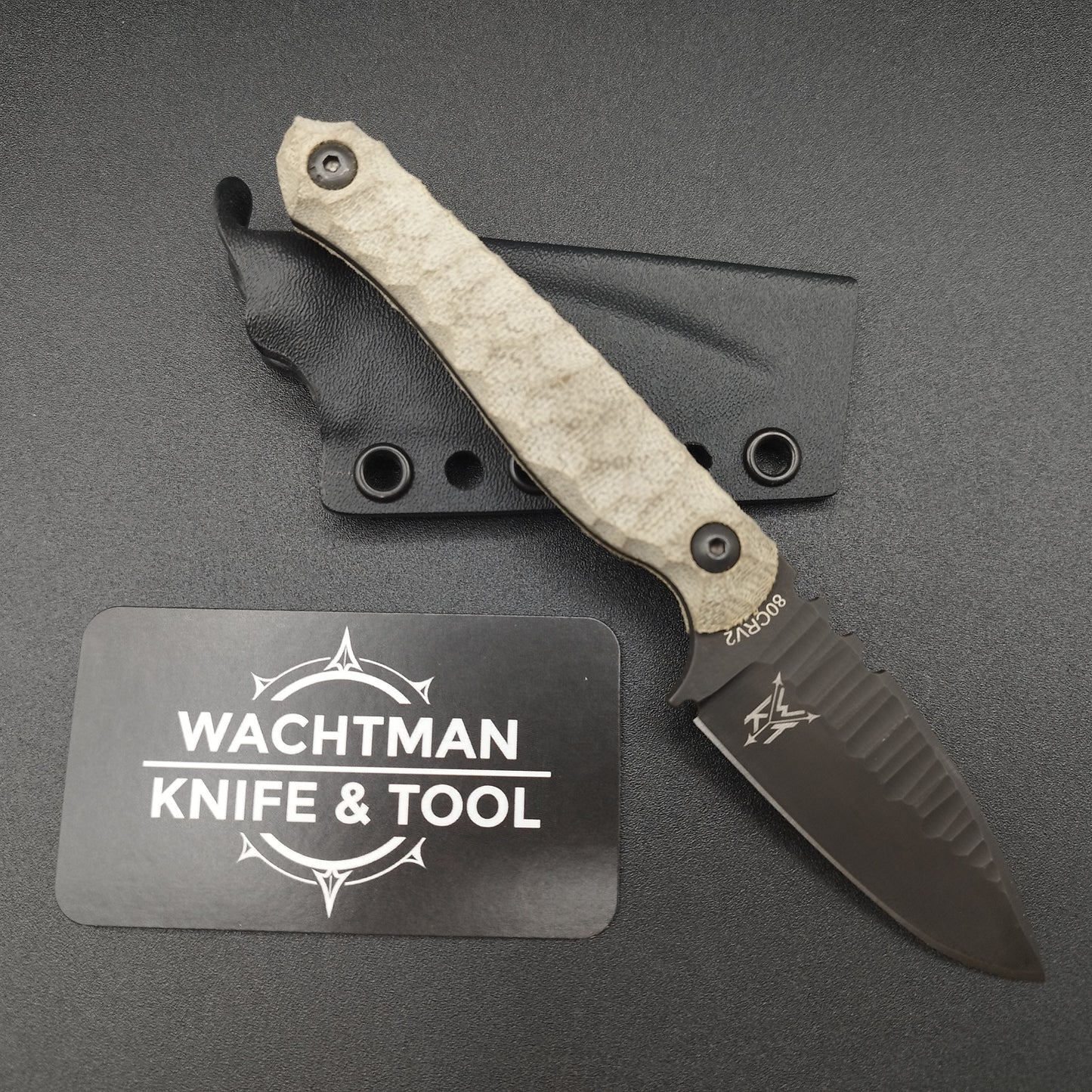 Wachtman Knife and Tool Eddy 2 OD Stone 4
