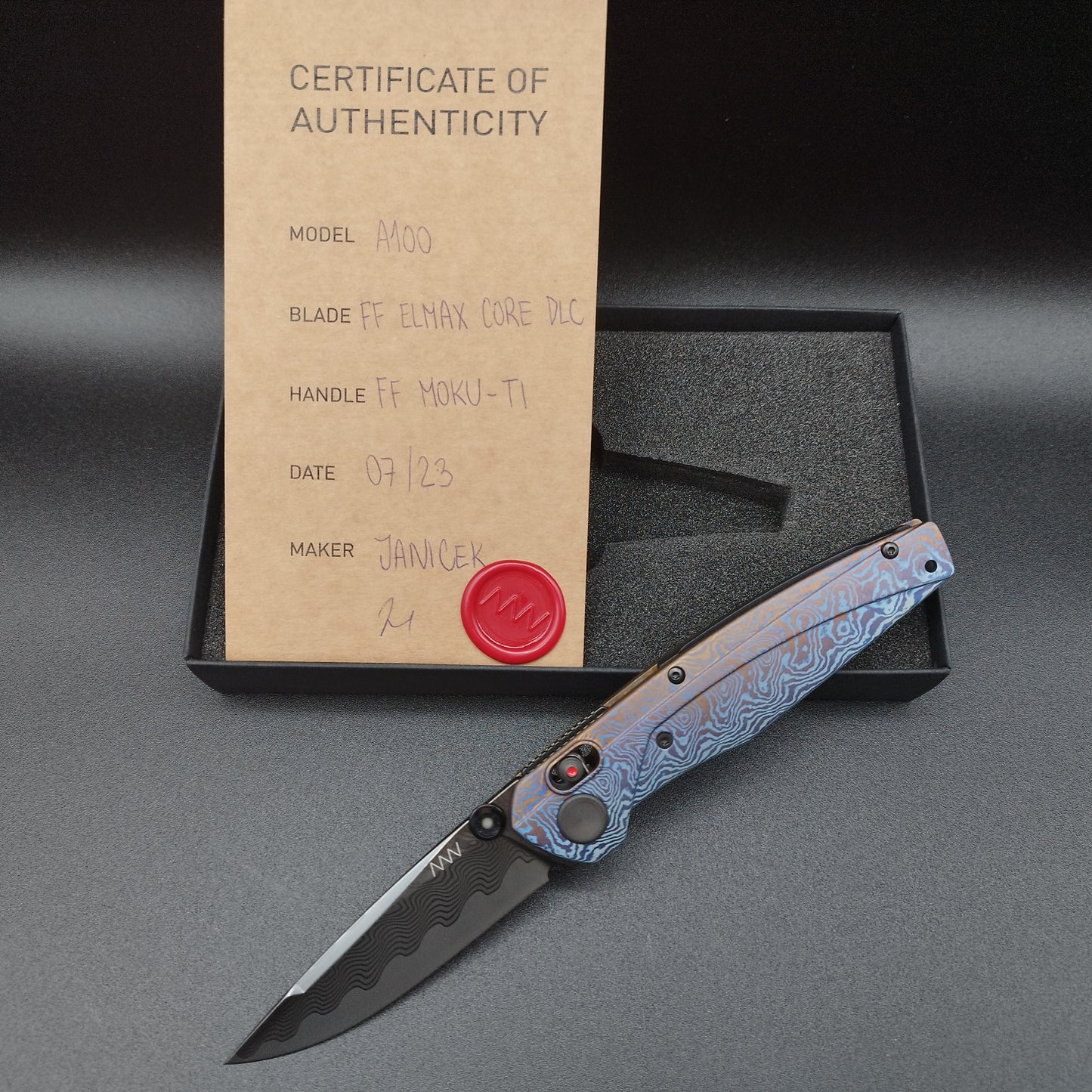 ANV A100 *CUSTOM* FF ELMAX CORE DLC - A LOCK, FF MOKU TI ANVA100-013-9