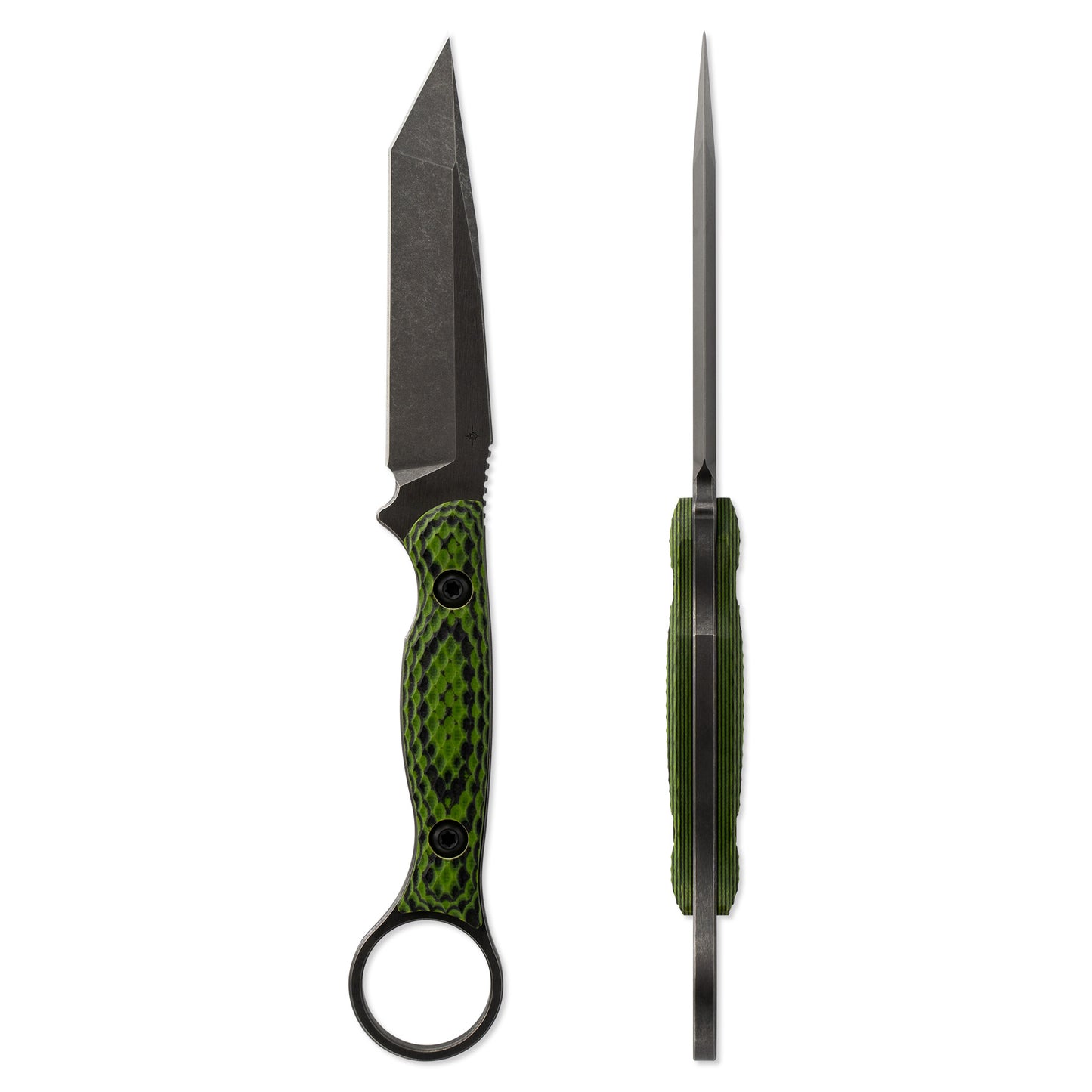 Toor Knives Serpent Phosphor Green  LIMITED EDITION 2
