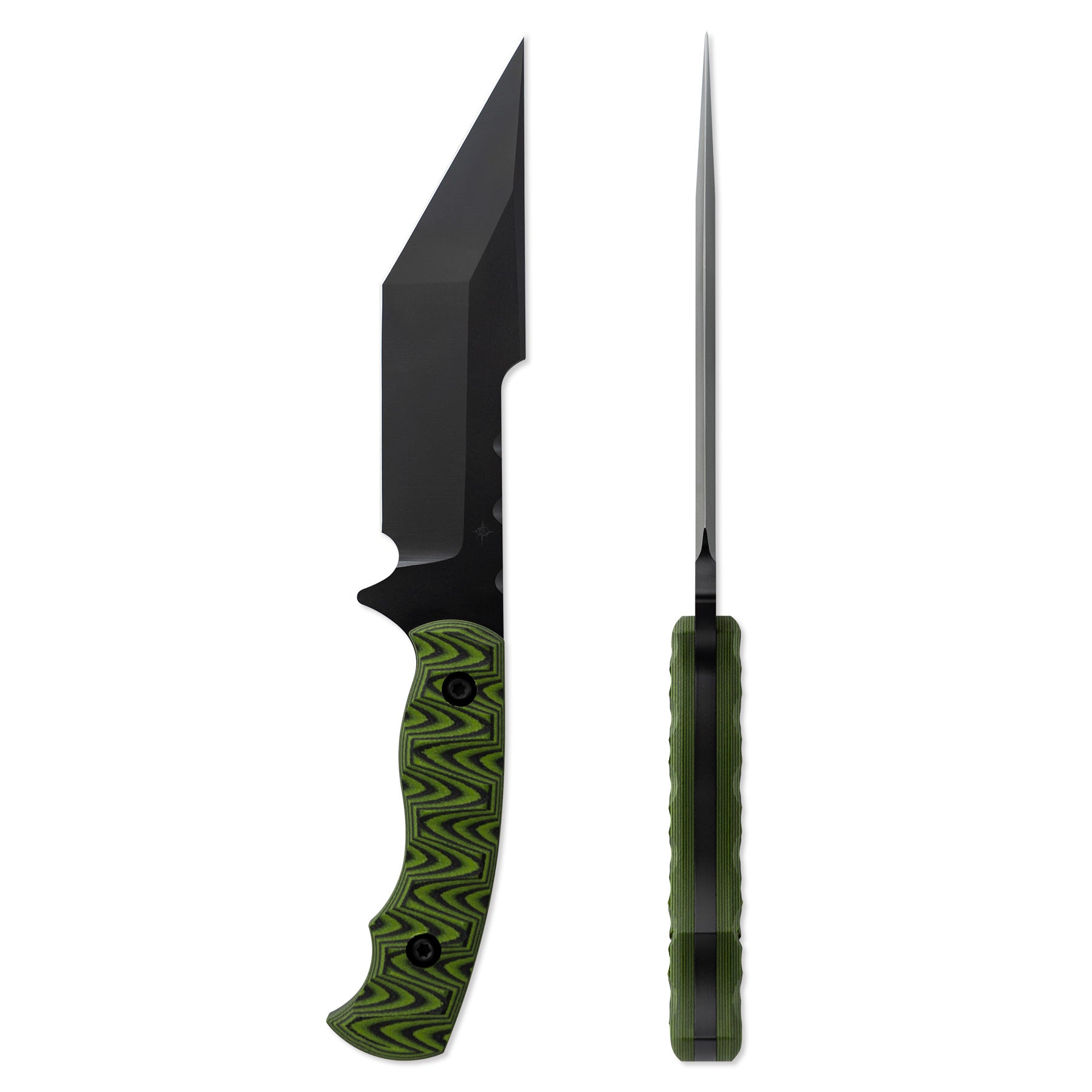Toor Knives Tanto Phosphor Green LIMITED EDITION 2