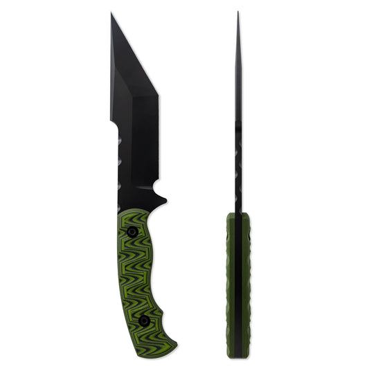 Toor Knives Tanto Phosphor Green LIMITED EDITION 1