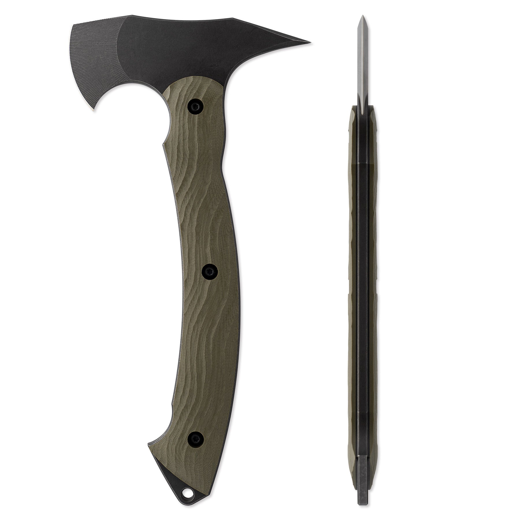 Toor Knives Tomahawk Covert Green 2