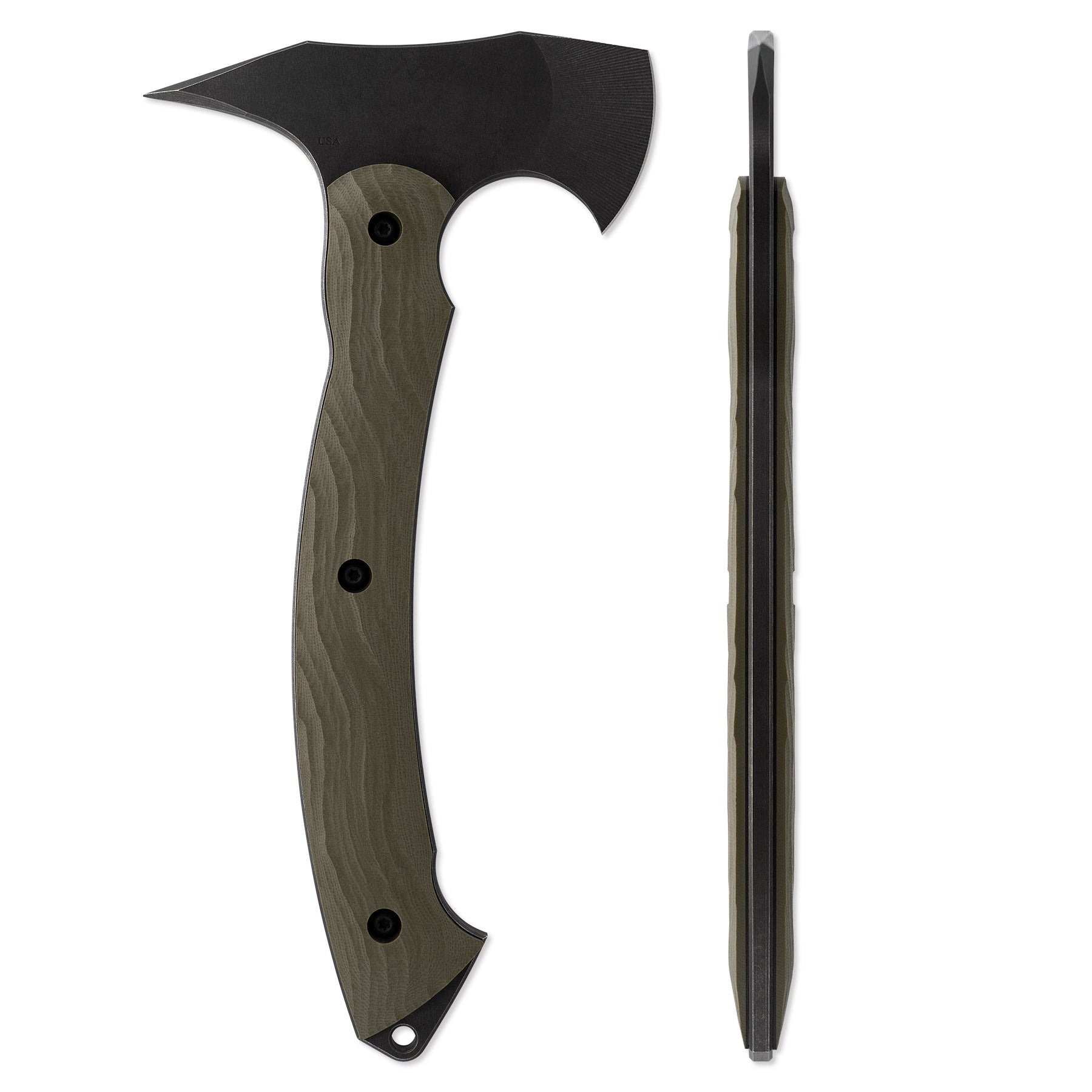 Toor Knives Tomahawk Covert Green 1