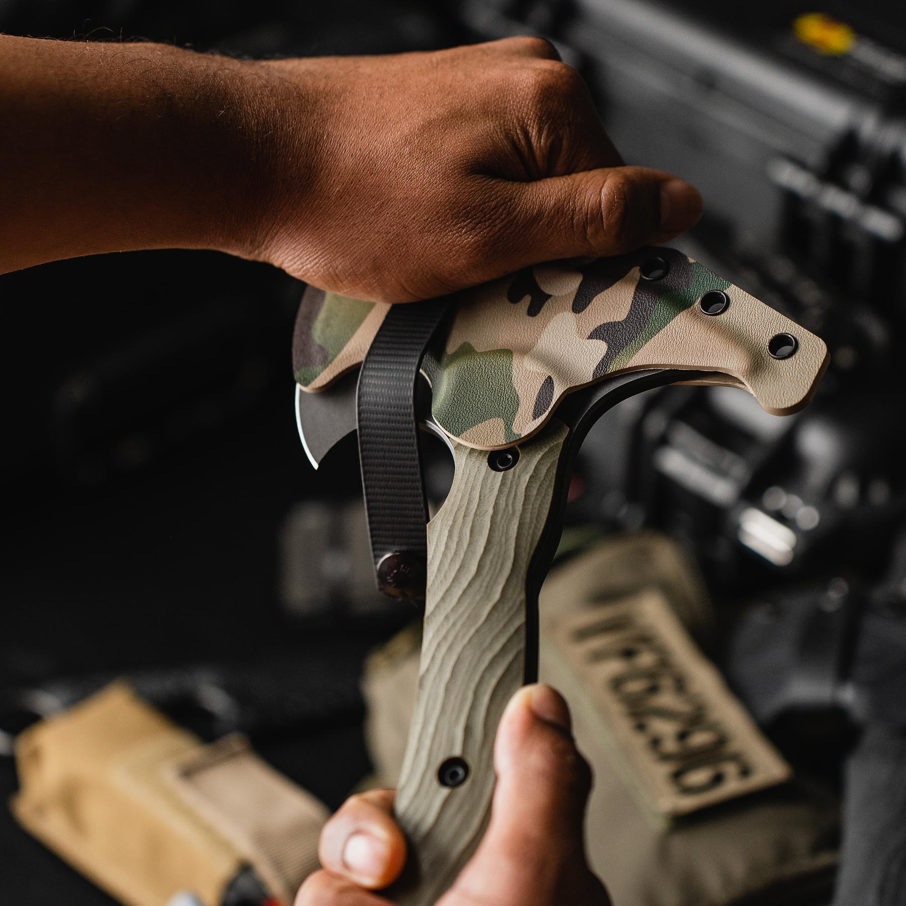 Toor Knives Tomahawk Covert Green 7
