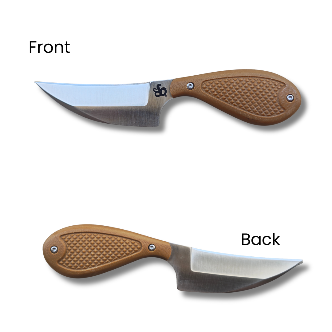 Shivworks Clinch Pick 2.0 – Satin Brown Handle Edition