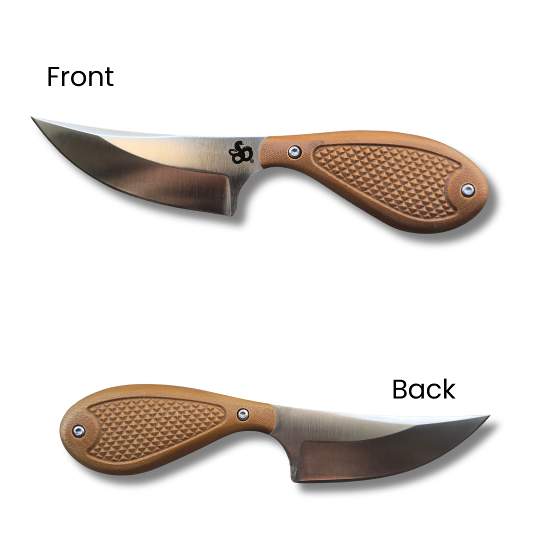 Shivworks - The Chore Pick – Conventional Edge Clinch Pick 2.0 – Brown handle