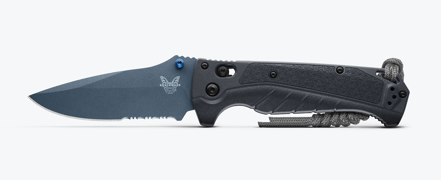 Benchmade 18060SBT-01 Adira Serrated, Tempest Gray 2