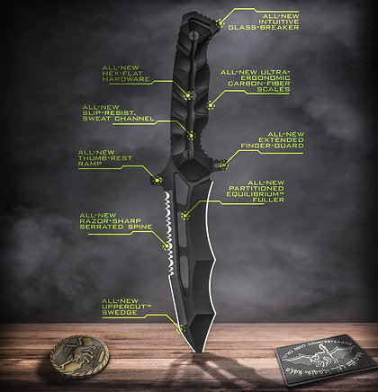 LOTAR Combat KHATOOL™ Gen.3 NEKAMAH™ IDF MilSpec Elite TITAN Custom Brushed Steel *LIMITED* 5