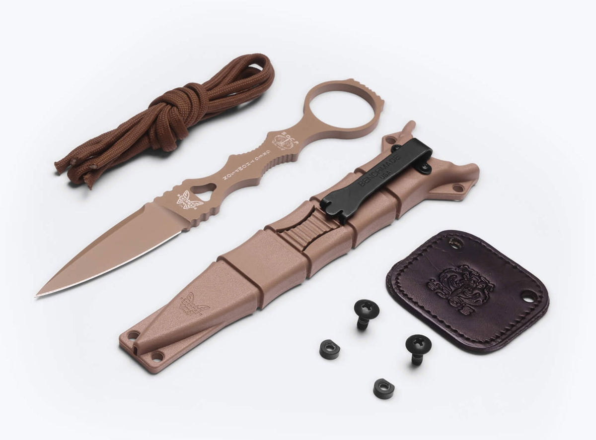 Benchmade 174SN SOCP Dagger, Single Edge, Sand 4