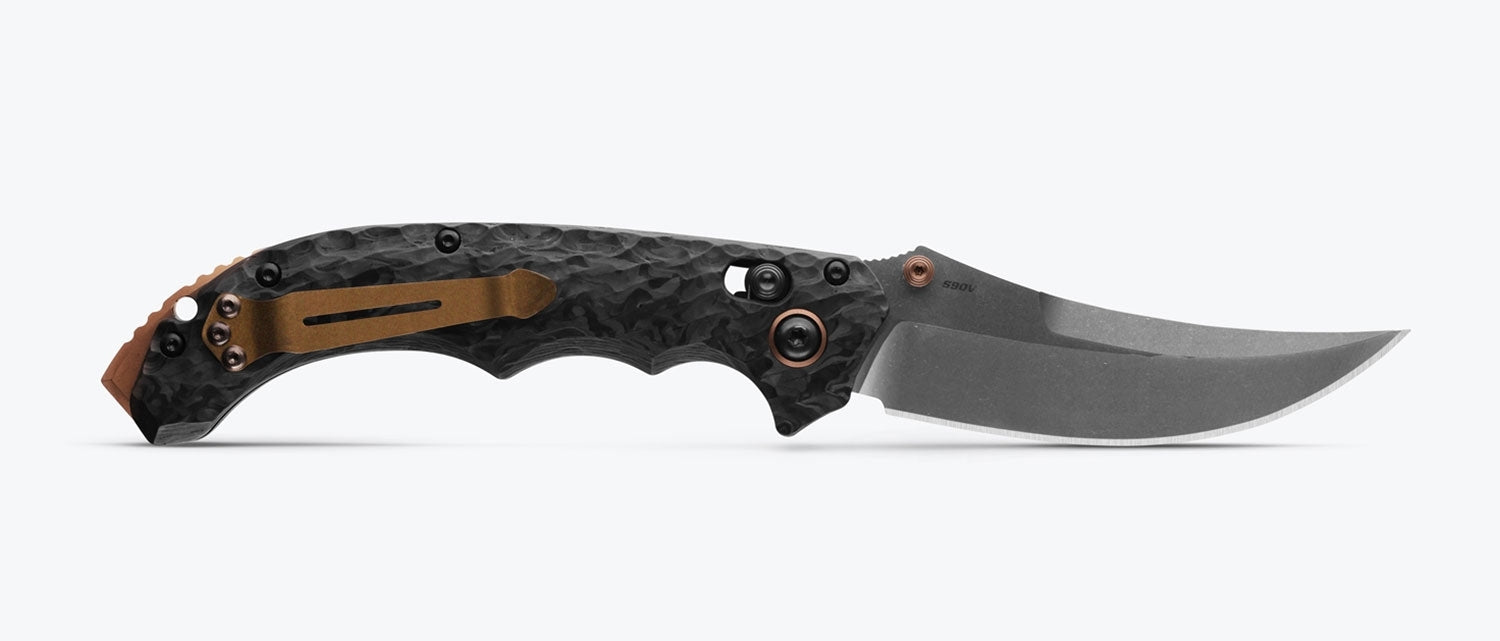 Benchmade 865-02 Mini Bedlam, S90V, Carbon Fiber 4