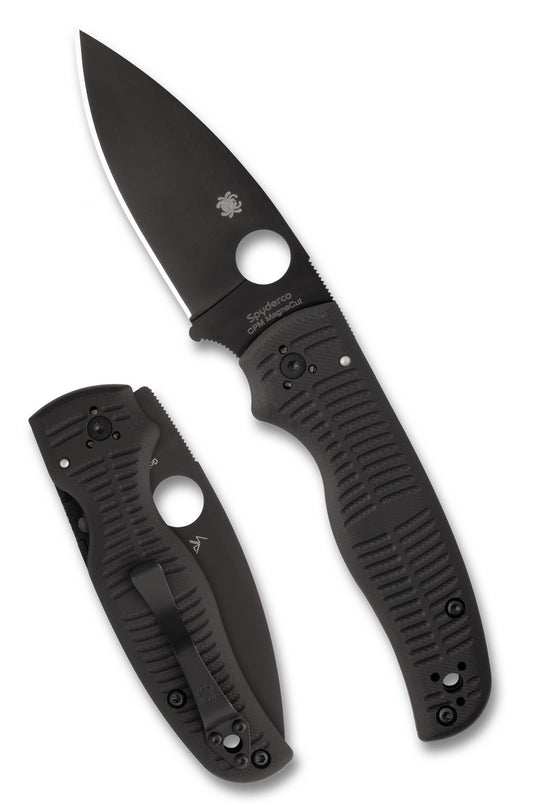 Spyderco C229GMCBKP Shaman Salt Black G10, MagnaCut