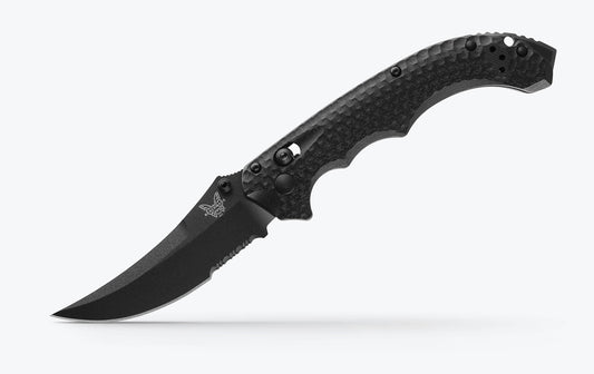 Benchmade 865SBK Mini Bedlam, S90V, Black G10 1