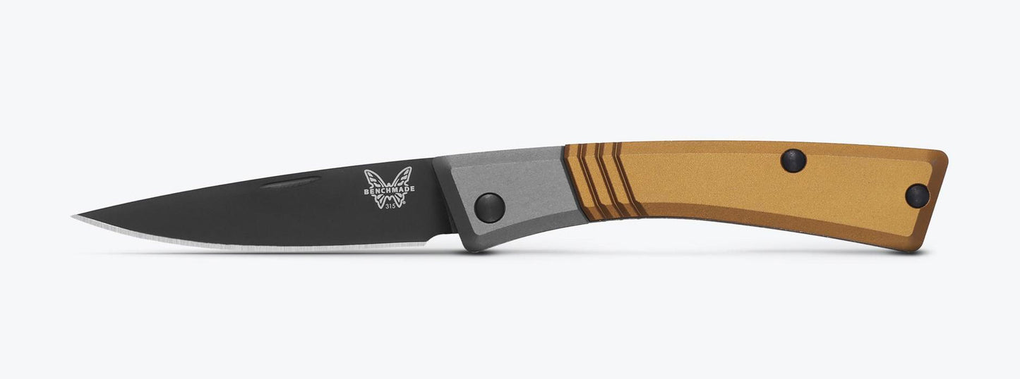 Benchmade 315BK-01 Successor Burnt Brass Aluminium 2