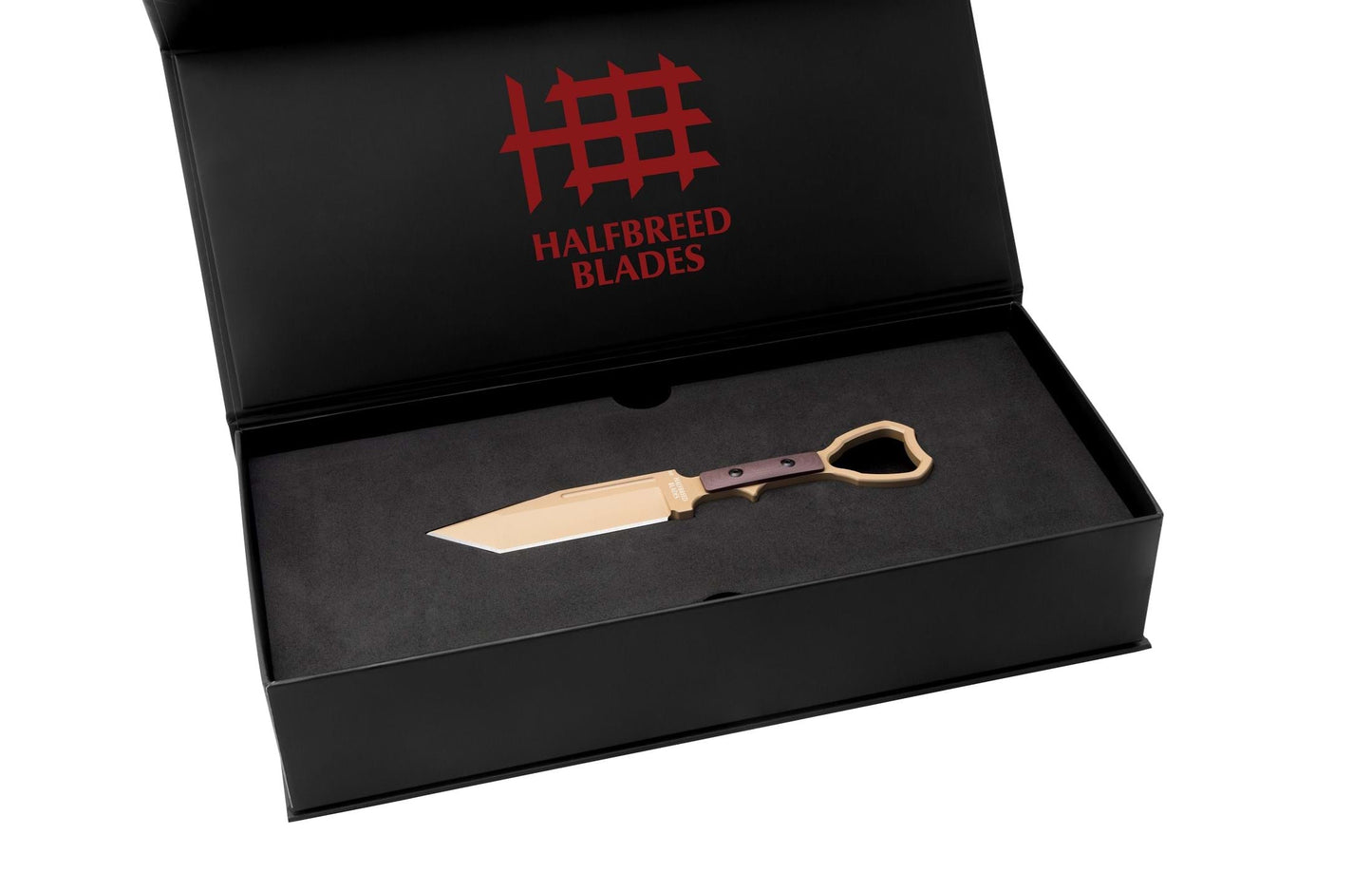 Halfbreed Blades CCK-02 Dark Earth Compact Clearance Knife K110/D2 6