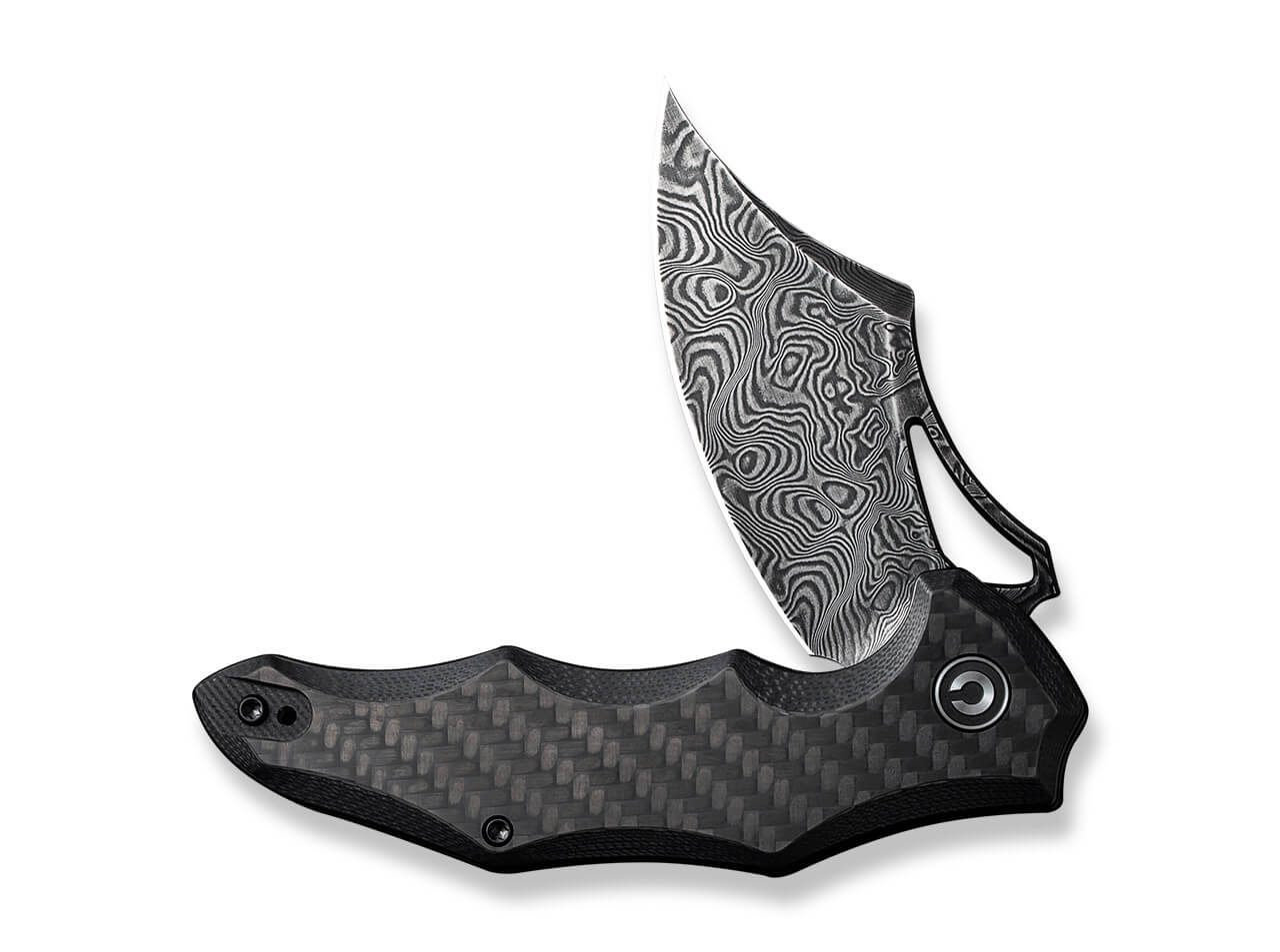 CIVIVI Knives -  Chiro CF G10 Damascus EDC Taschenmesser 3