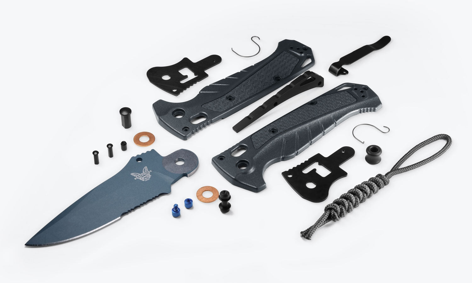 Benchmade 18060SBT-01 Adira Serrated, Tempest Gray 5
