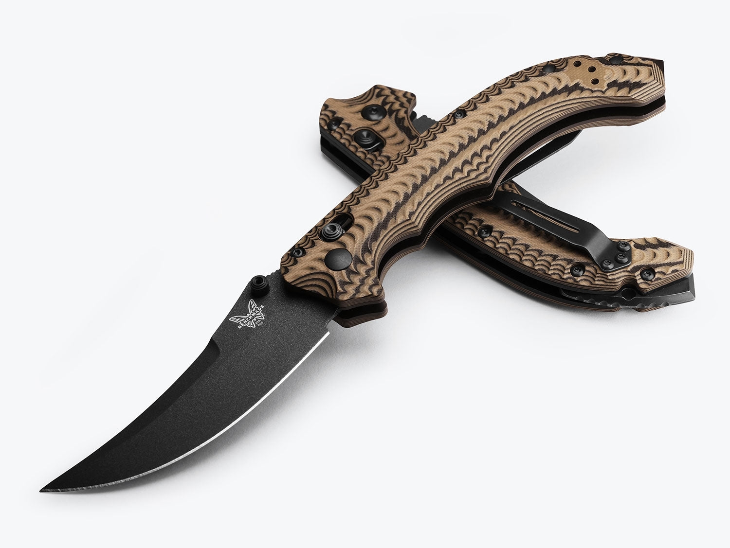 Benchmade 865BK-01 Mini Bedlam, S90V, Camo G10 4