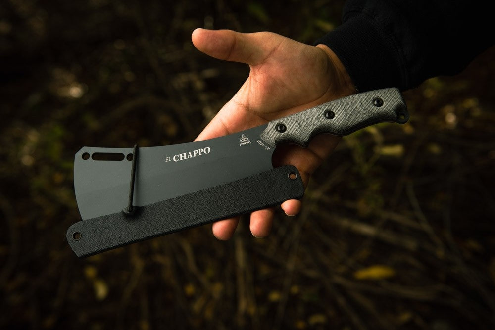 TOPS Knives El Chappo Cleaver Sniper Grey 6