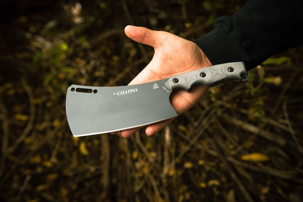 TOPS Knives El Chappo Cleaver Sniper Grey 2