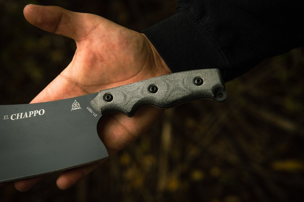 TOPS Knives El Chappo Cleaver Sniper Grey 4