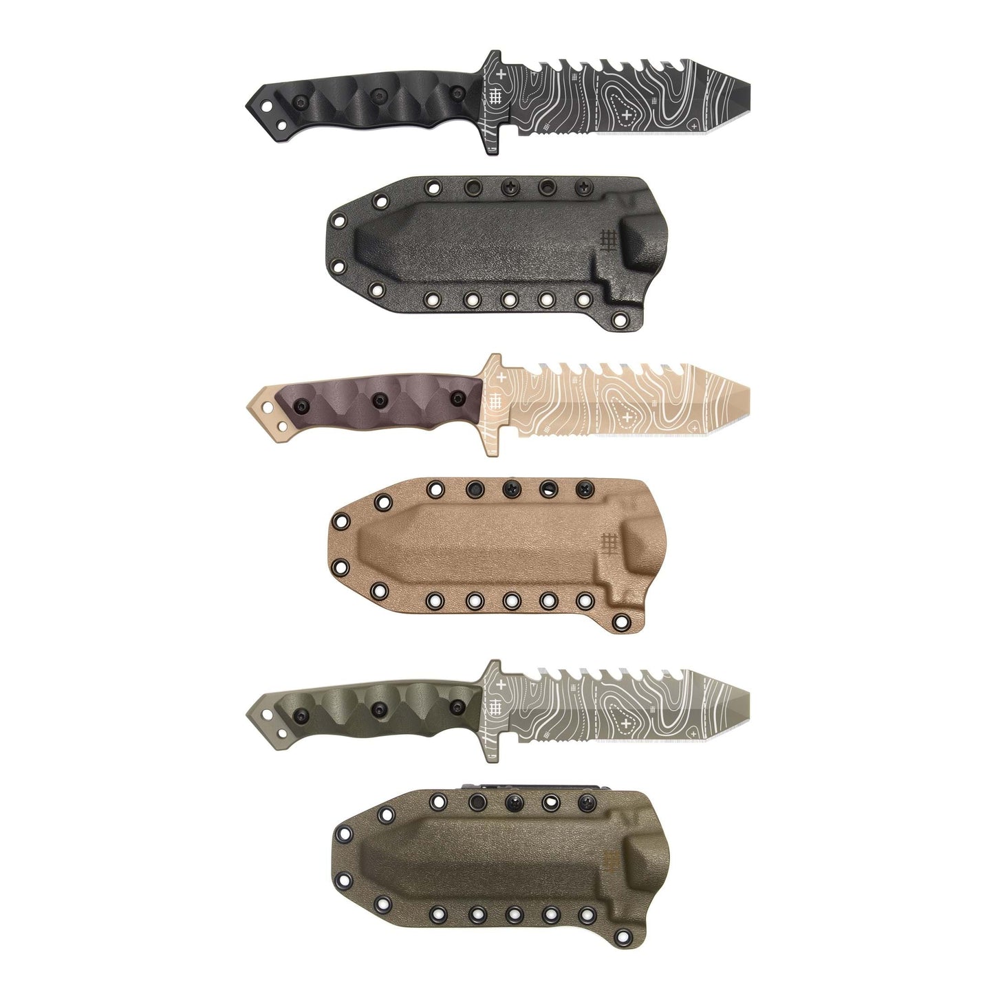 Halfbreed Blades ERK-01 TOPO OD Emergency Rescue Knife Ranger Green 2