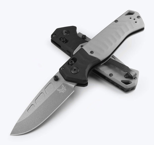 Benchmade 593GY-02 PSK, Tempest Gray, Elmax 1
