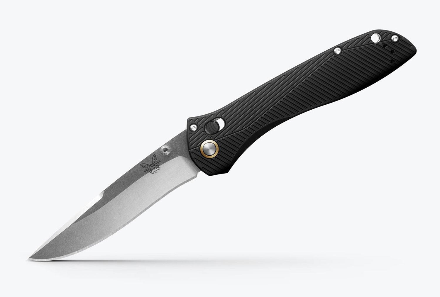 Benchmade 710-25 Seven | Ten Black Aluminium M390 EDC Pocket Folding ...