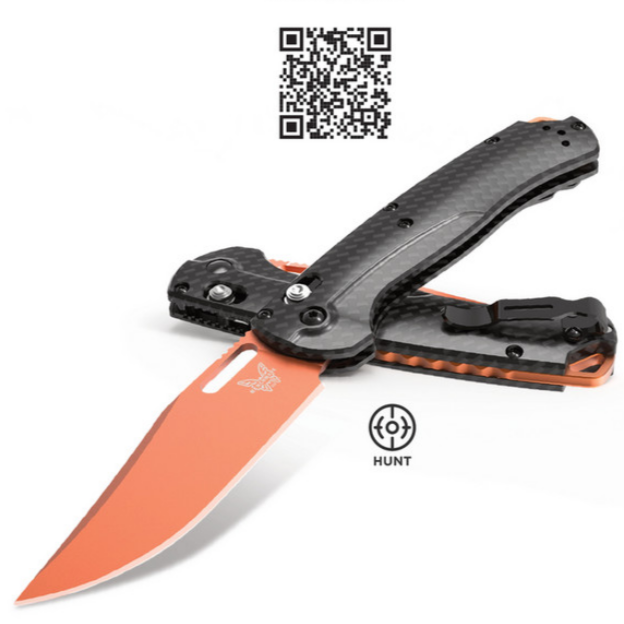 Benchmade 15535OR-01 TAGGEDOUT, CPM-Magnacut, Carbon