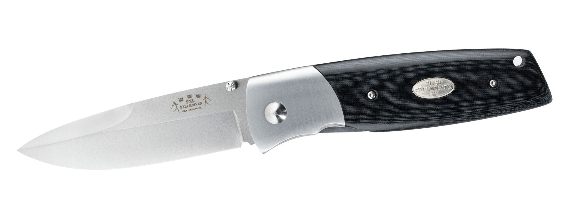 Fällkniven PXLbm - Black Micarta - Elmax Steel - EDC Taschenmesser Messer