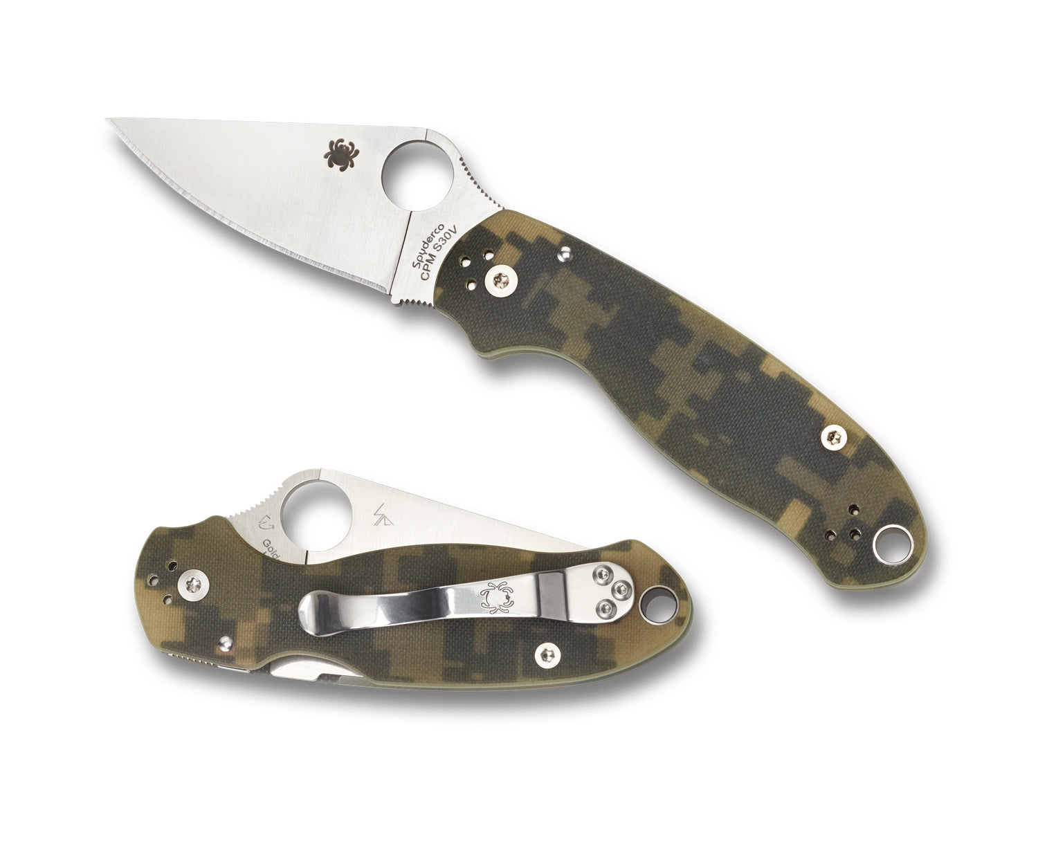 Spyderco Para 3 Camo C223GPCMO EDC Taschenmesser Klappmesser