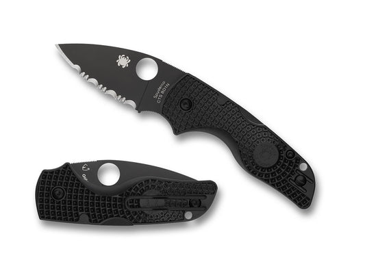 Spyderco C230SBBK Lil Native Black FRN Serrated EDC Taschenmesser