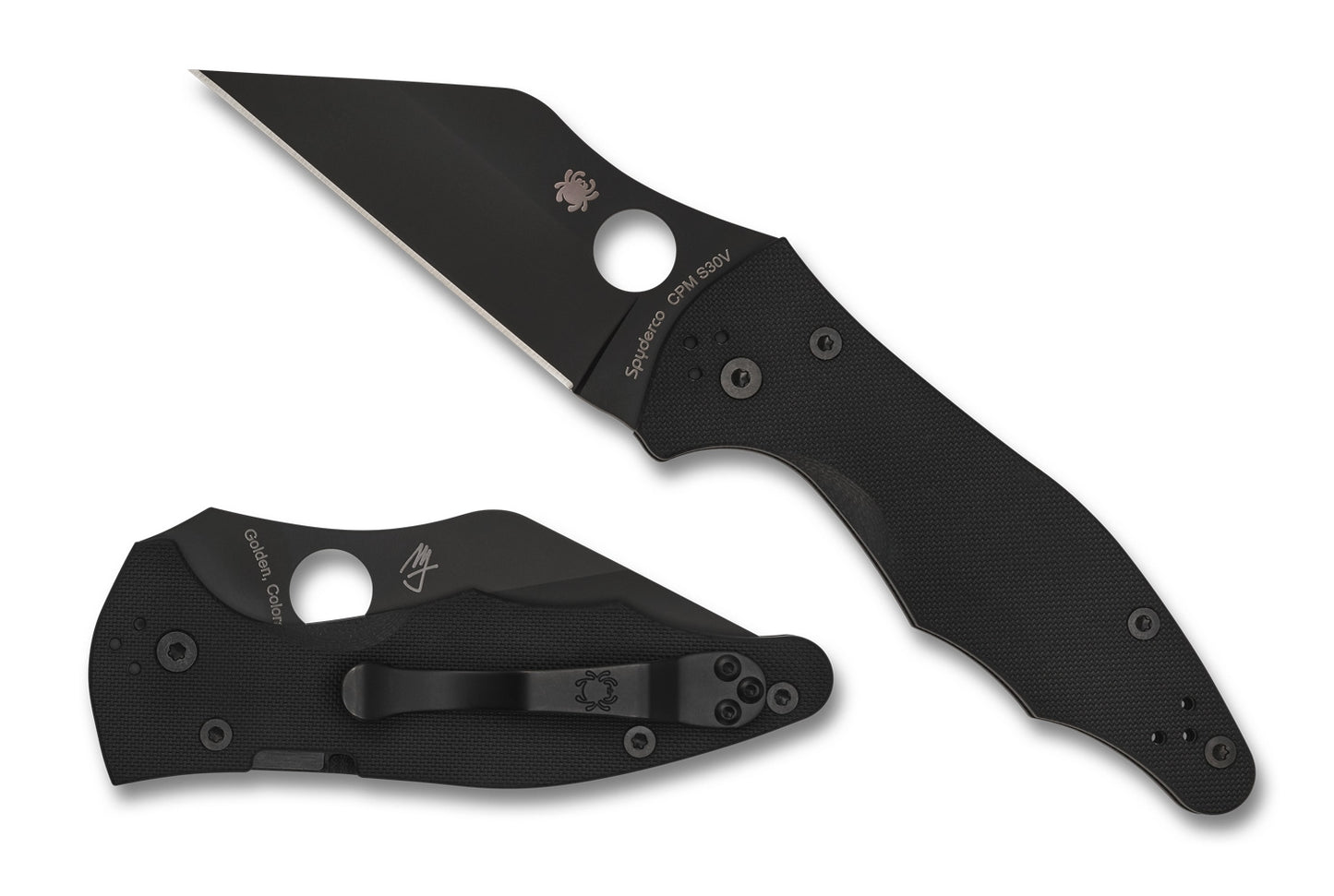 Spyderco C85GPBBK2 Yojimbo 2 All Black