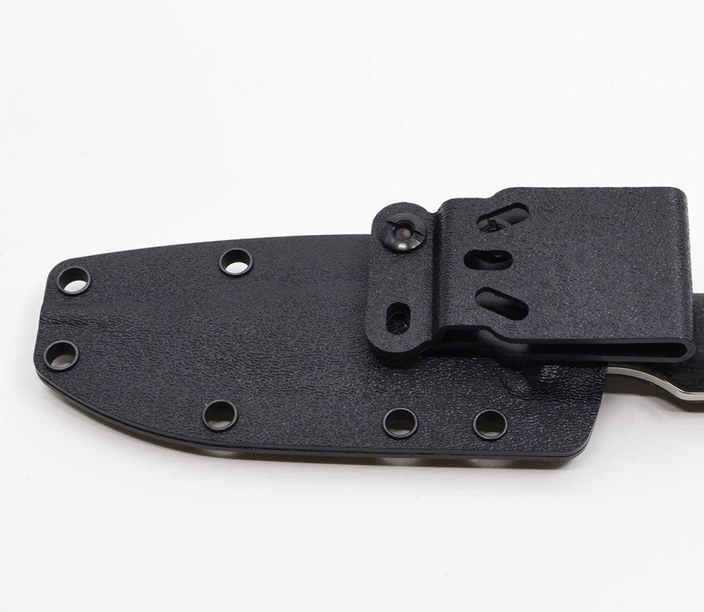 White River Hunter, Natural Burlap Micarta, Magnacut, Kydex 2