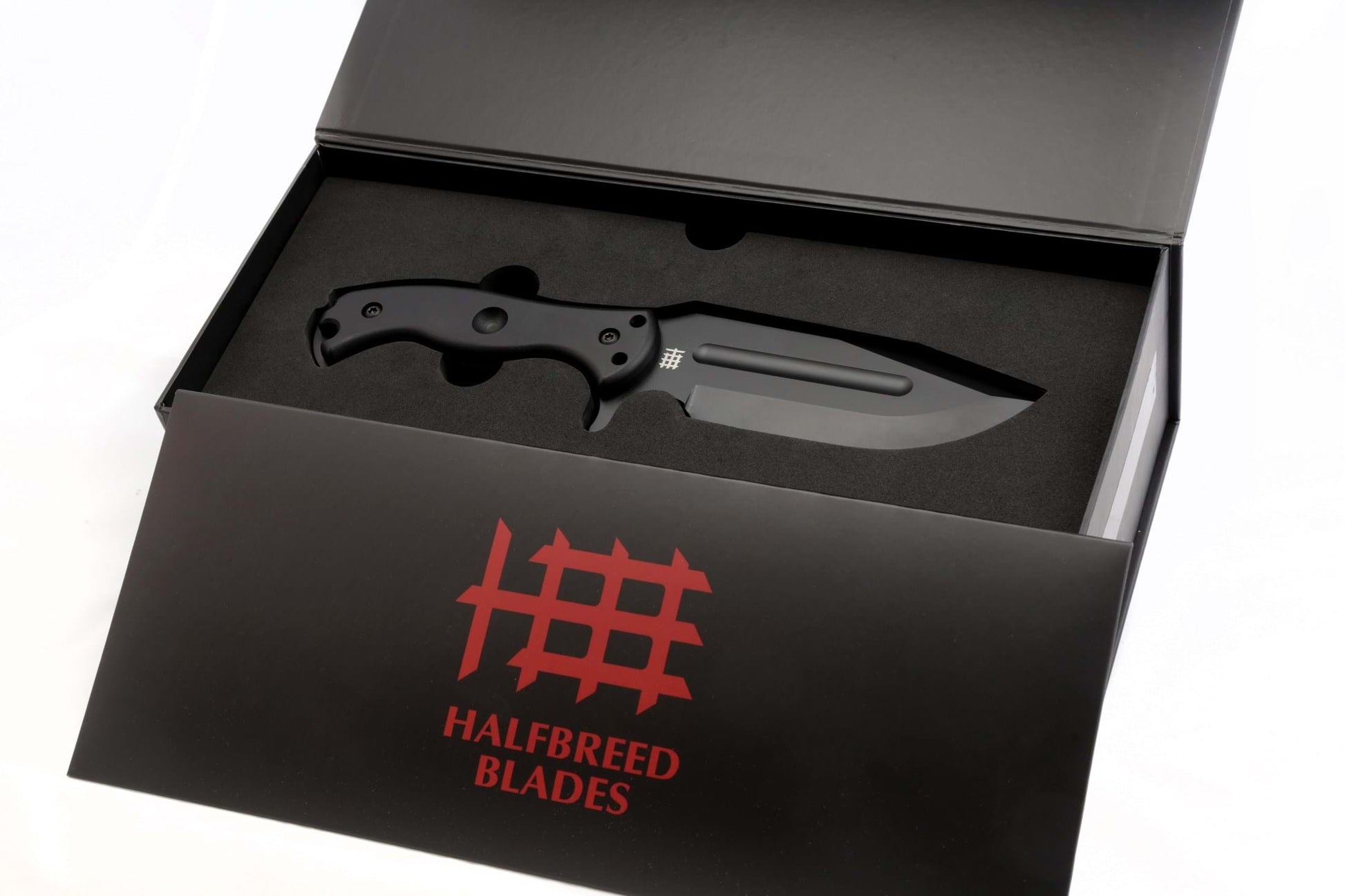 Halfbreed Blades LBK-01 Black Large Bush Knife 3