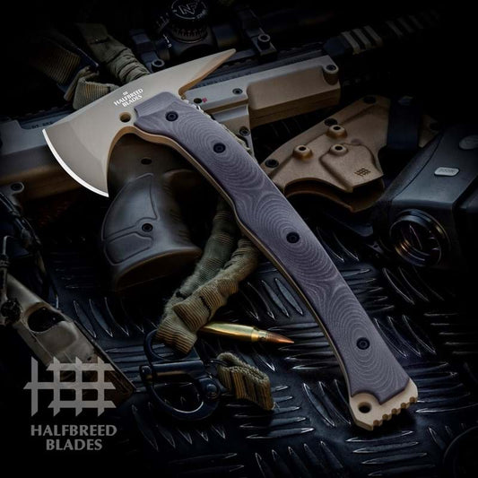 Halfbreed Blades LRA-01 Dark Earth Large Rescue Axe 1