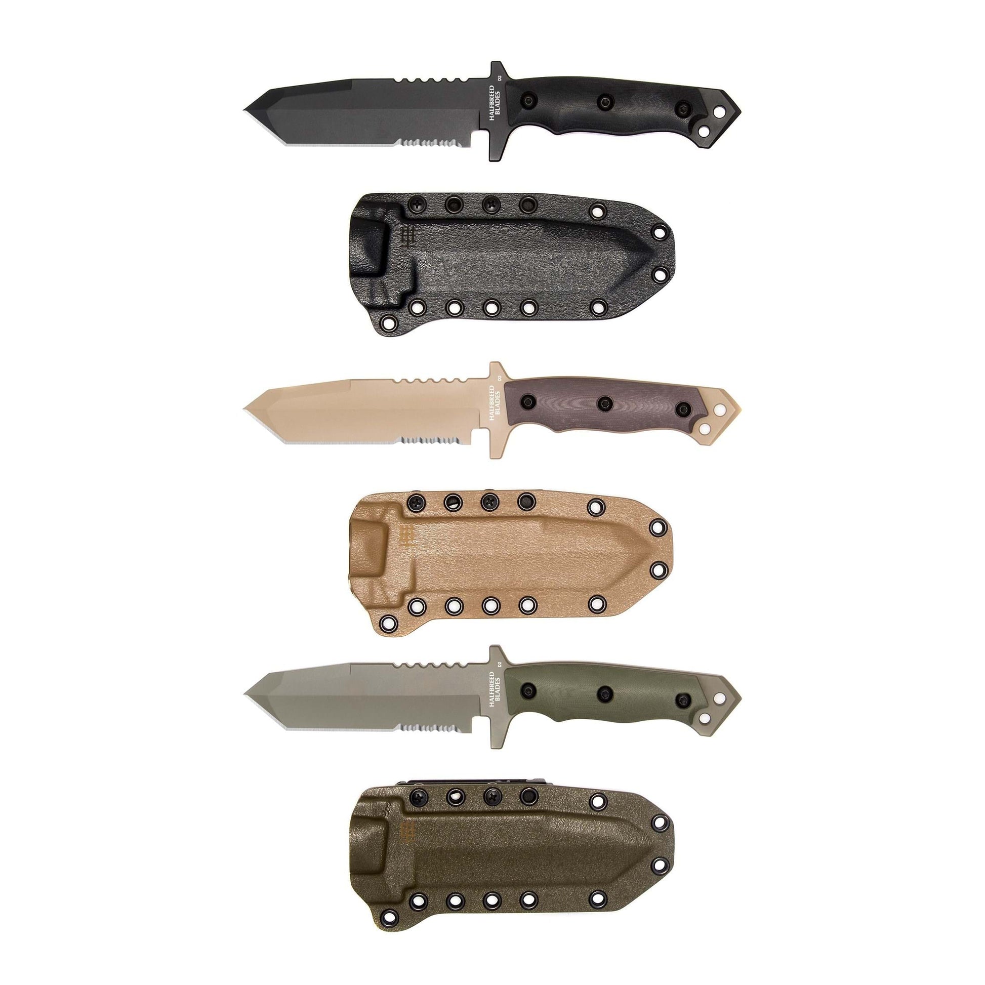 Halfbreed Blades MIK-02 Medium Infantry Knife OD Ranger Green 2
