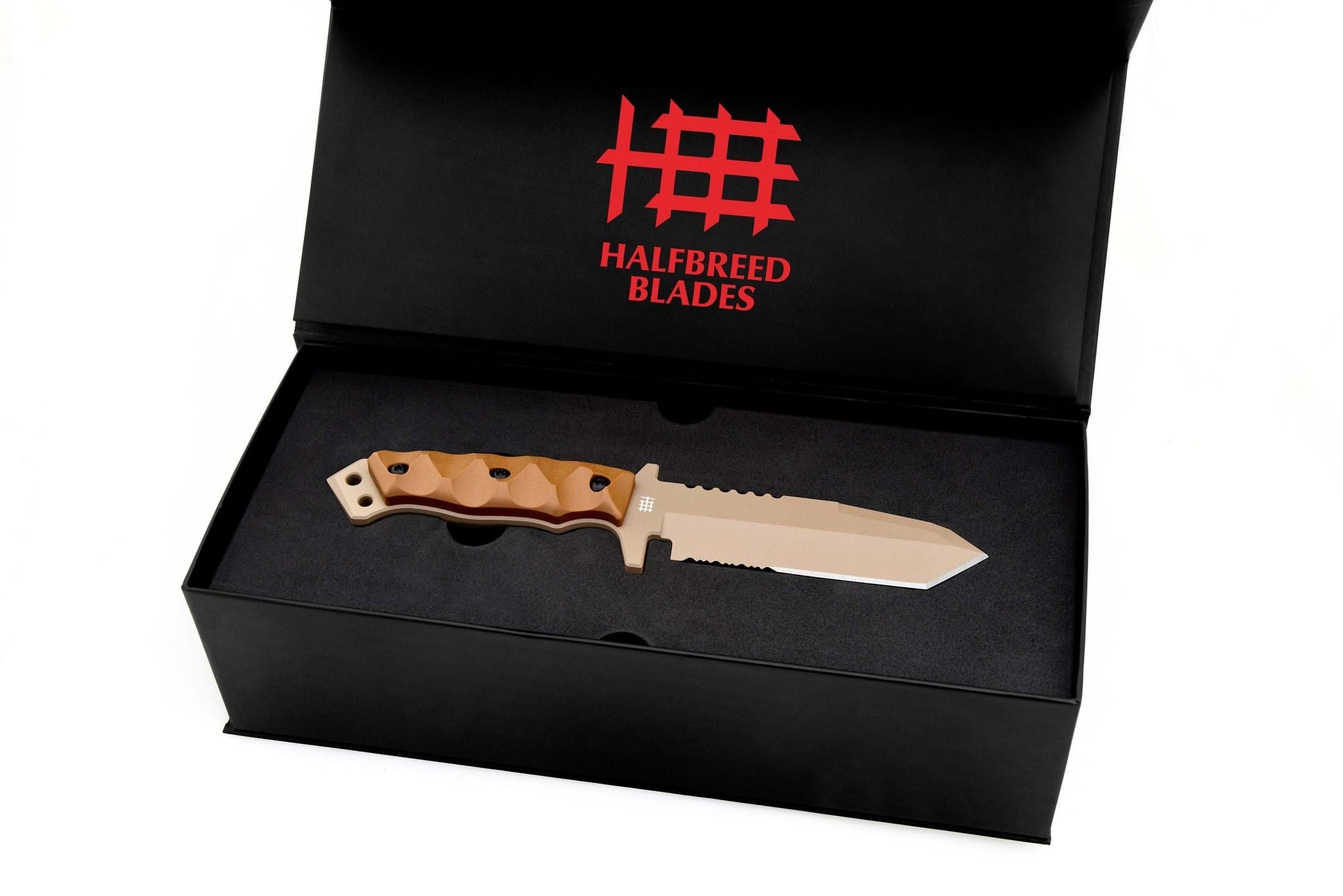 Halfbreed Blades MIK-02 Gen-2 Medium Infantry Knife Dark Earth 2