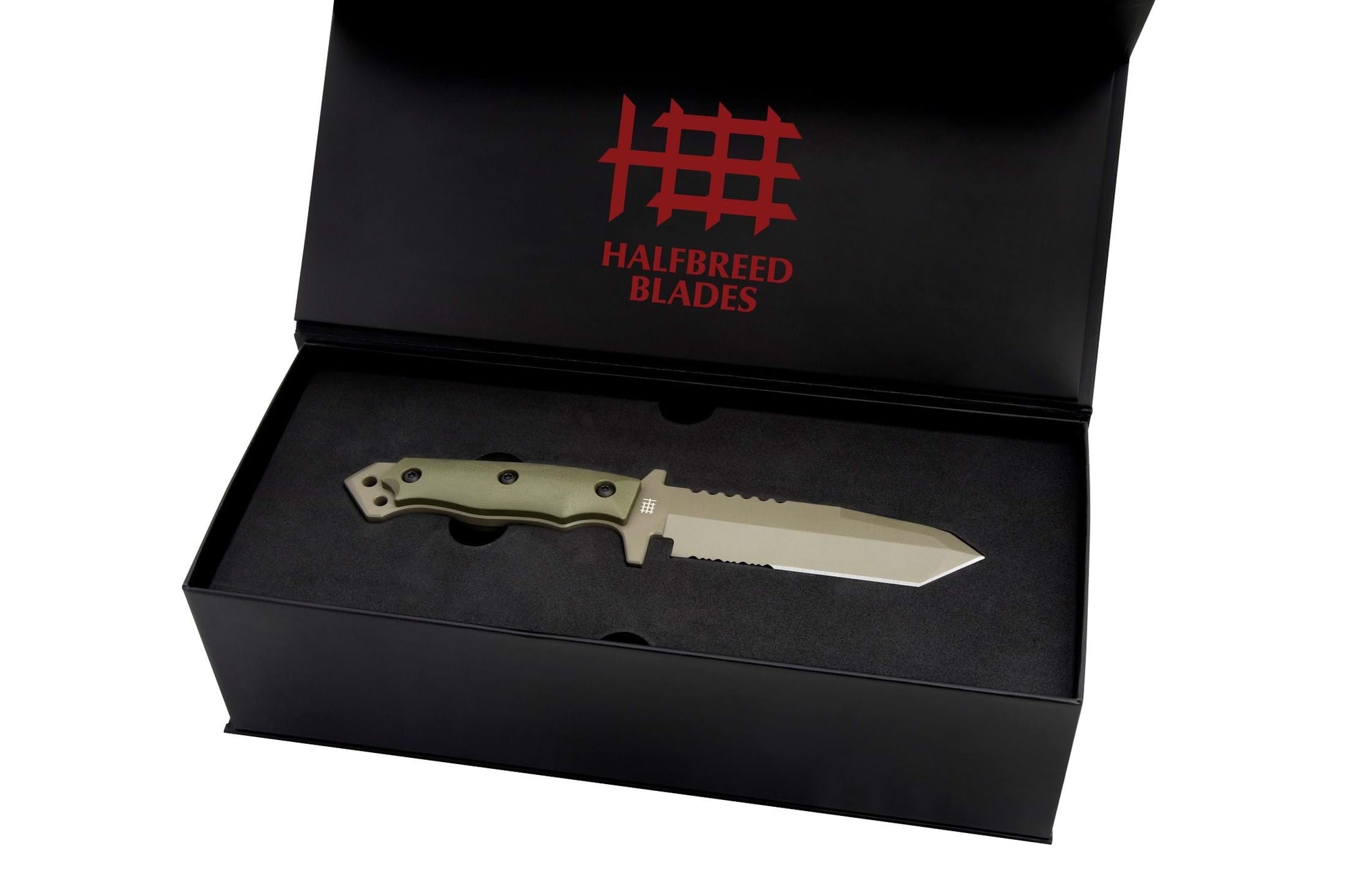 Halfbreed Blades MIK-02 Medium Infantry Knife OD Ranger Green 4