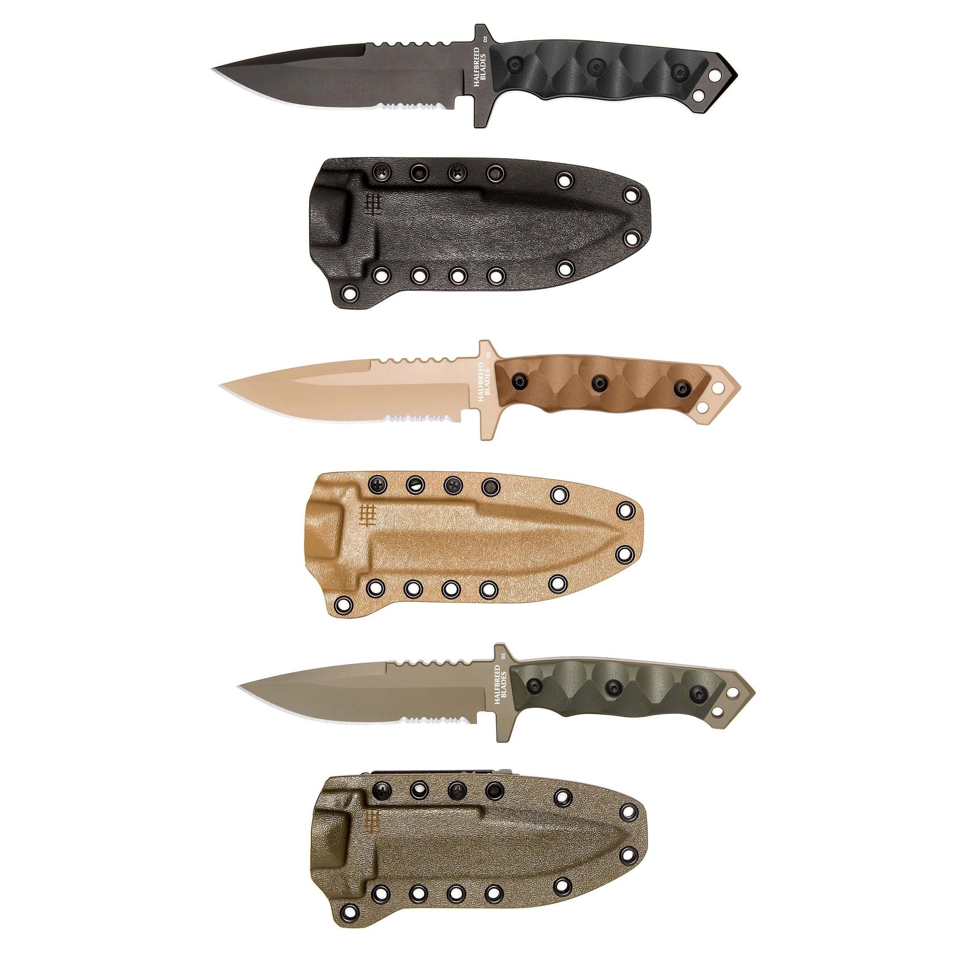 Halfbreed Blades MIK-03 Gen-2 Medium Infantry Knife OD Ranger Green 3