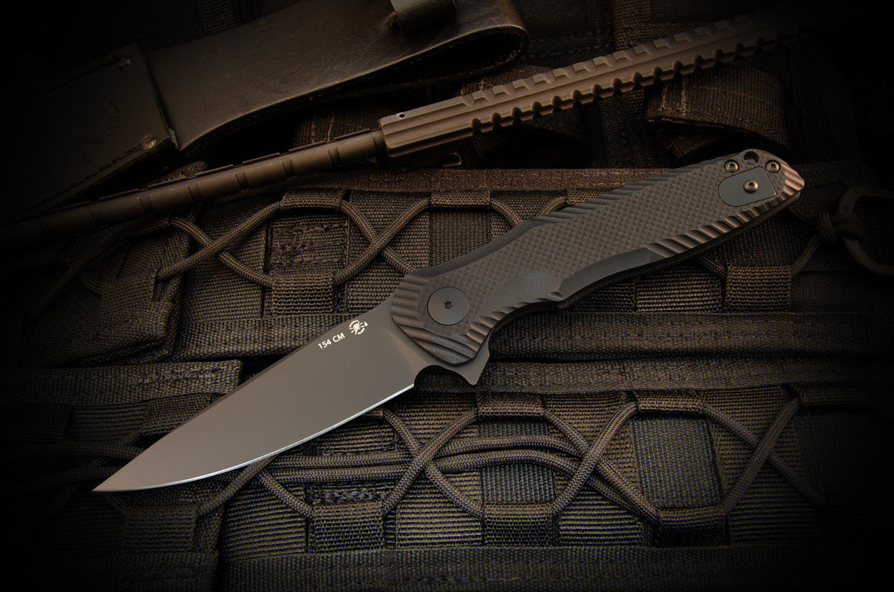 Spartan Blades - POROS - G10 All Black 1