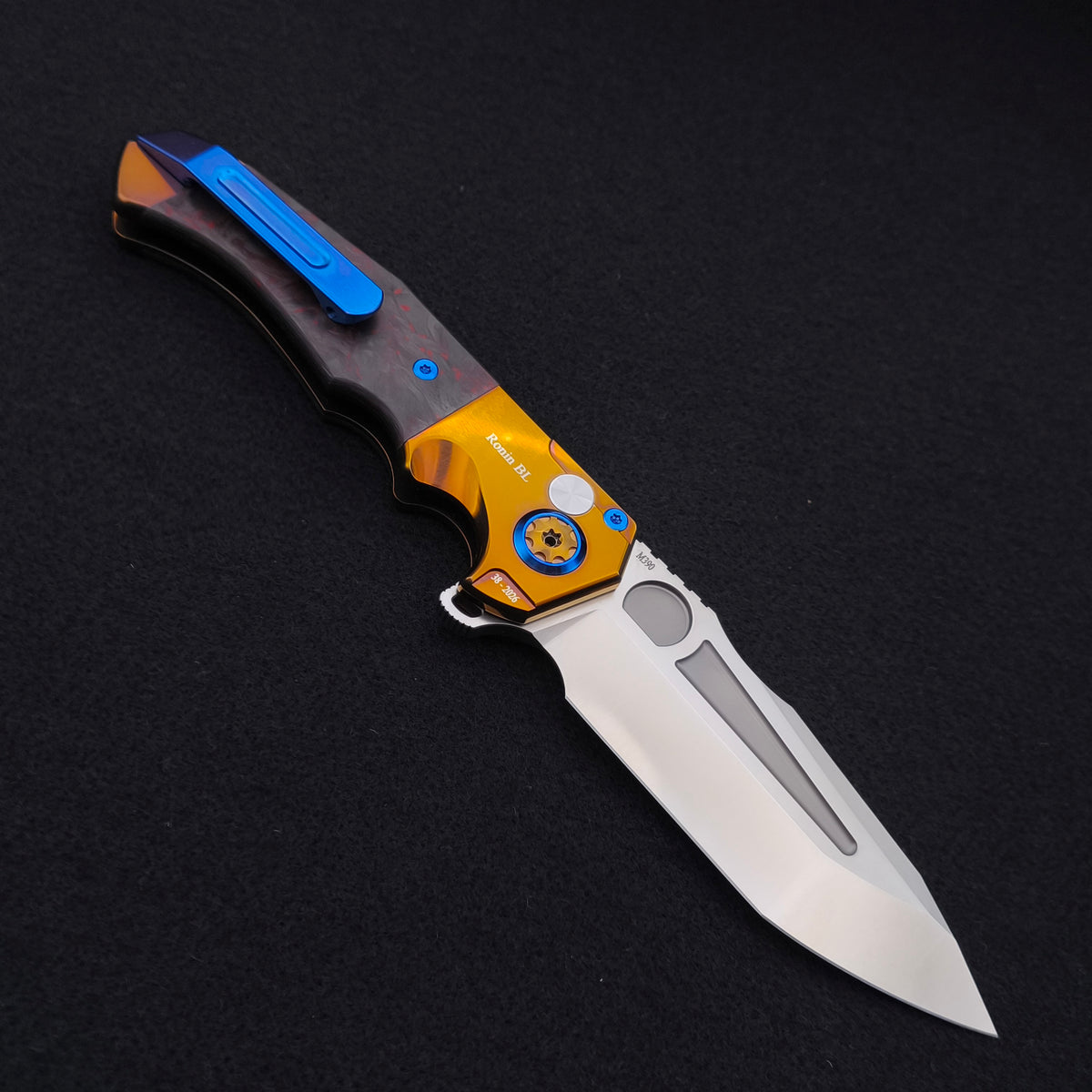 ADV Ronin Gold/Bronze, Carbon Fiber with Red Cross 2